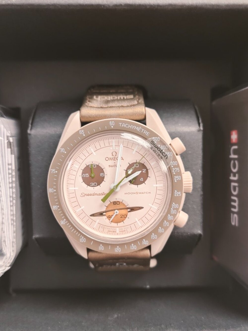 ⌚⌚⌚Swatch x Omega MoonSwatch Mission to Saturn Watch